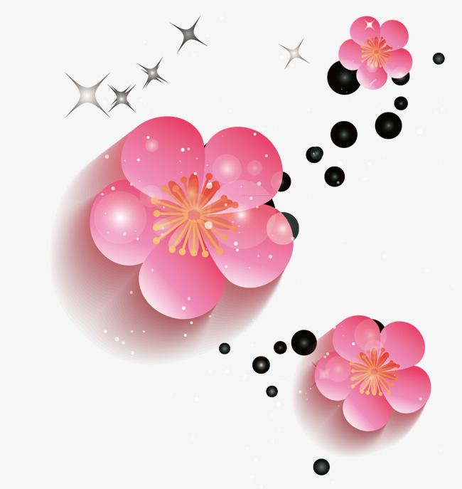 650x687 Cherry Petals, Vector Petals, Cherry Blossoms Png And Vector For