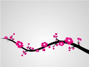 310x233 Cherry Blossoms Illustration Free Vectors Ui Download