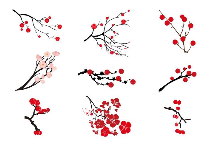 700x490 Cherry Blossom Free Vector Art