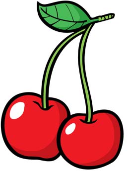 258x350 Cherry Cartoon Clipart