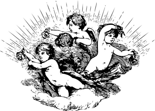 513x368 Cherub Vectors Graphics Free Vector Download (8 Free Vector) For