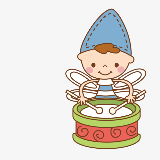 650x649 Drums Cherub, Vector, Angel, Drums Png And Vector For Free Download