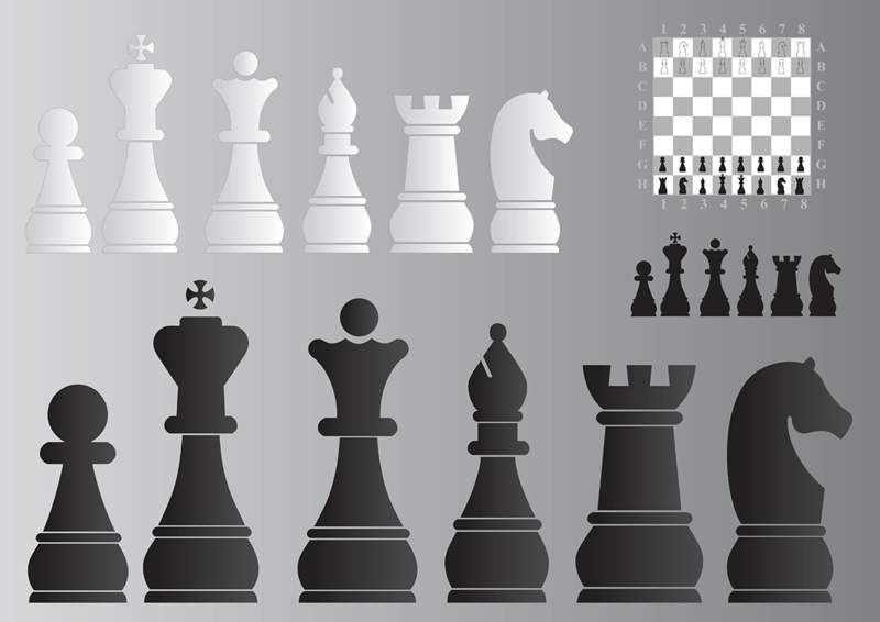 800x566 Chess Board And Pieces Free Vectors Ui Download