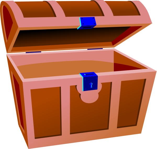 600x570 Treasure Chest Clip Art Free Vector 4vector