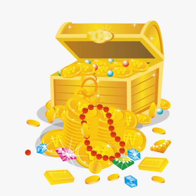 650x651 Vector Treasure Chest, Gold, Jewelry, Diamond Png And Vector For