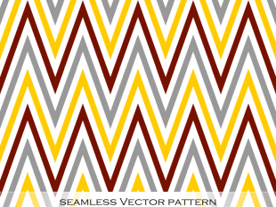 310x233 Zigzag Chevron Seamless Pattern Vector Illustration Free Vectors