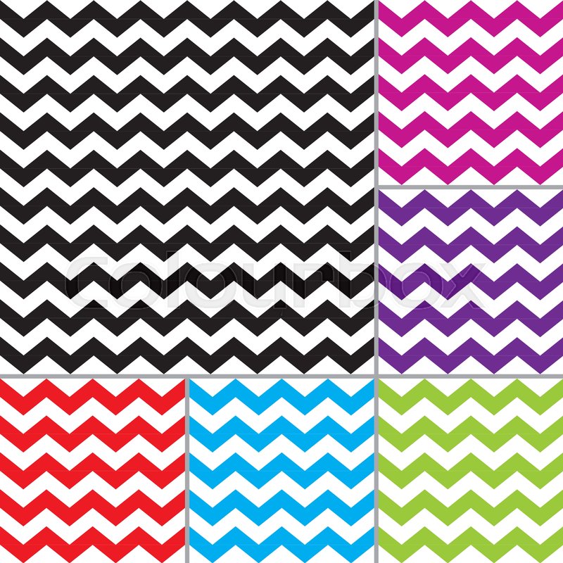 800x800 Vector Chevron Patterns Set For Print, Gift, Web, Scrap And