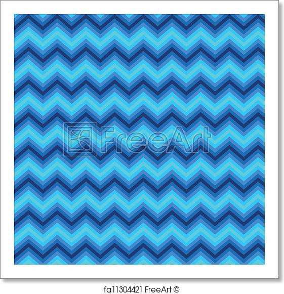 561x581 Free Art Print Of Pattern Zig Zag Chevron. Illustration Background