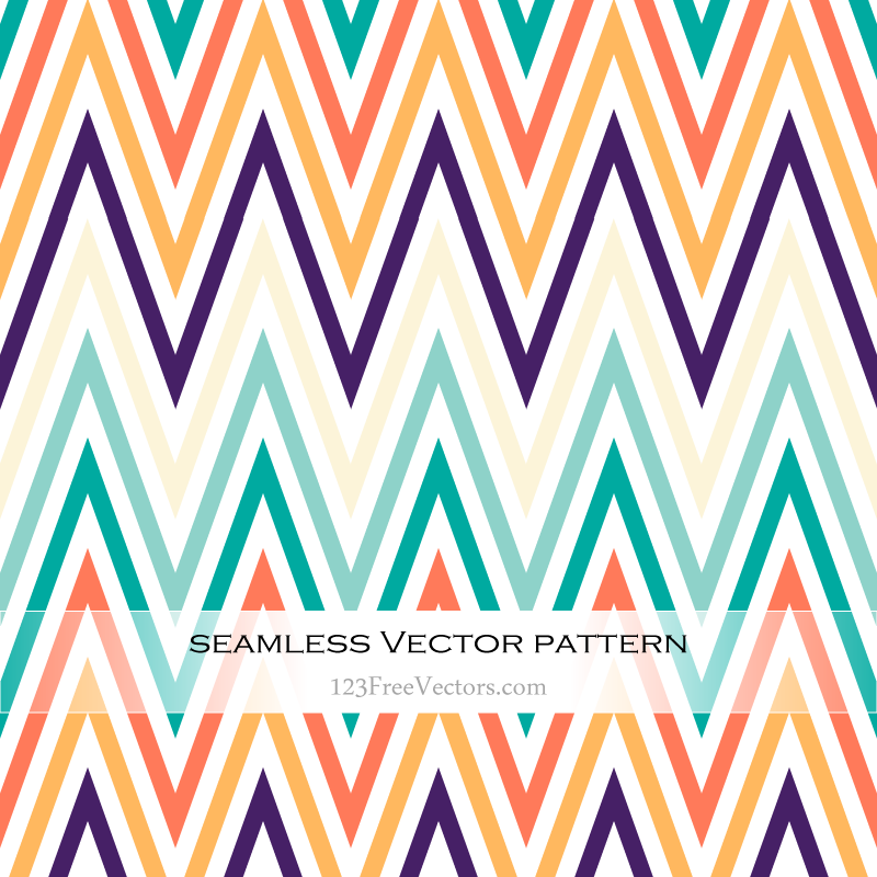 800x800 Colorful Chevron Pattern Background Free Vector By 123freevectors