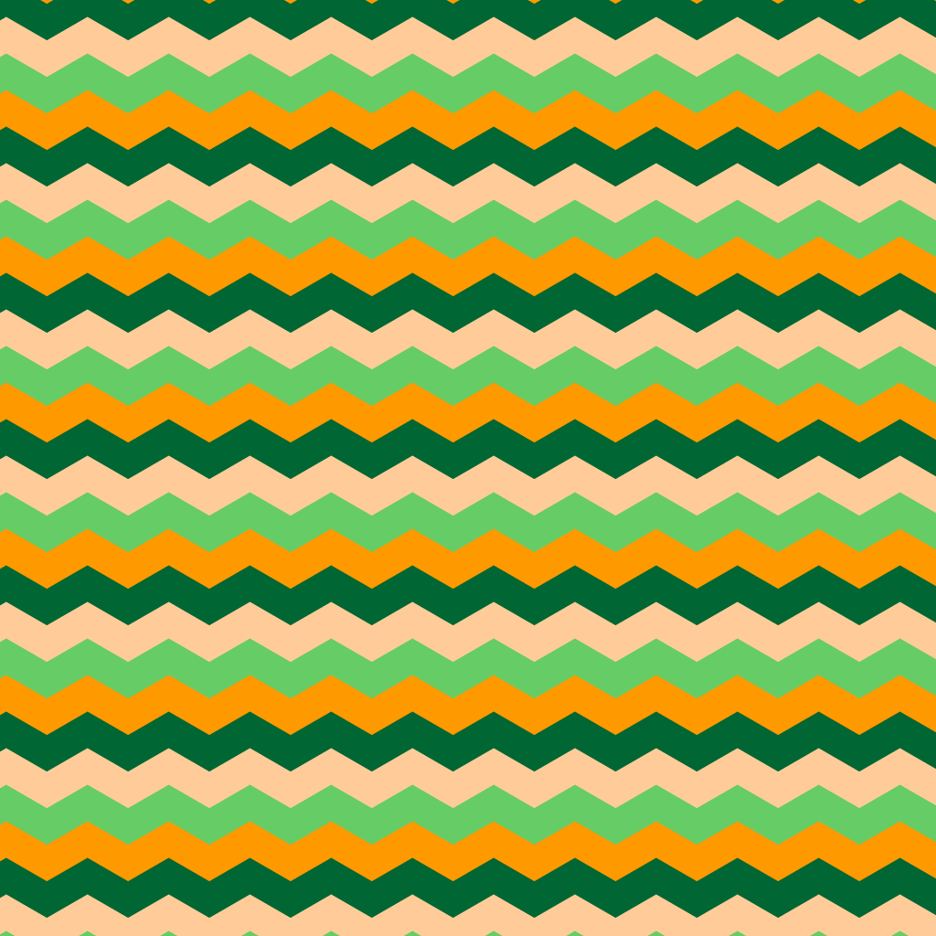 1024x1024 Green And Yellow Shades Retro Chevron Pattern Vector Free Vector