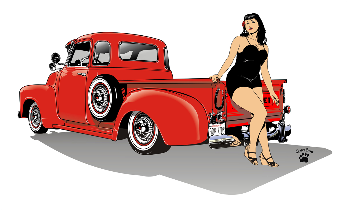 1200x728 1940 Chevy Truck By Cryingbear