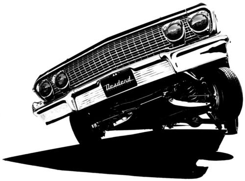 500x371 Chevy Impala Lowrider Vector Design Cars, Low Low