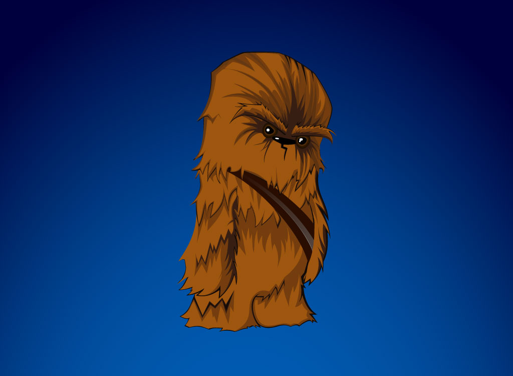 1024x750 Chewbacca Graphics