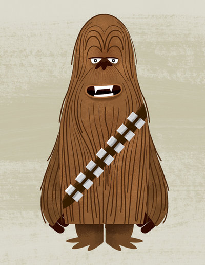 400x515 Chewbacca By Thebeastisback