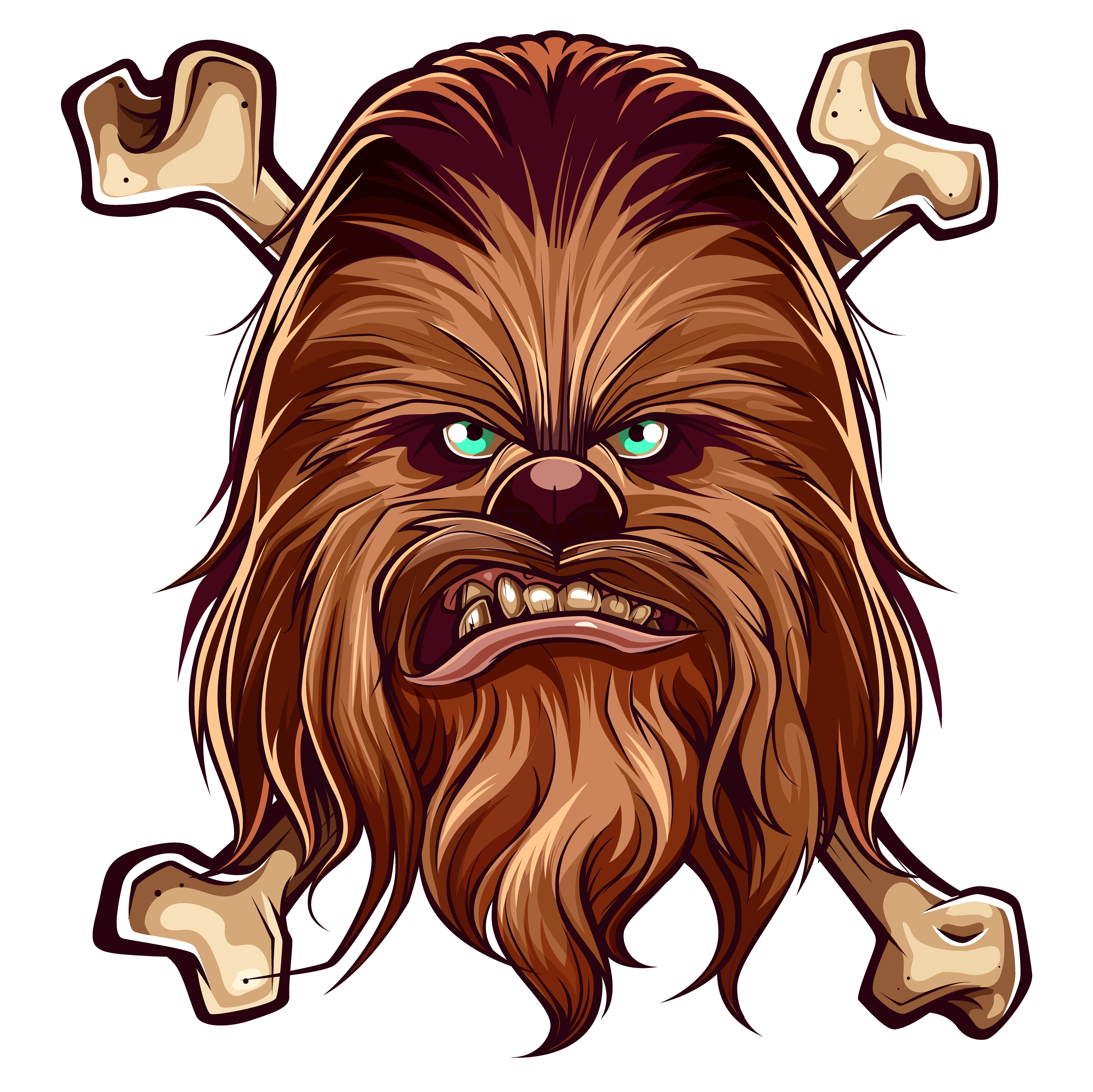 Chewbacca Vector at GetDrawings | Free download