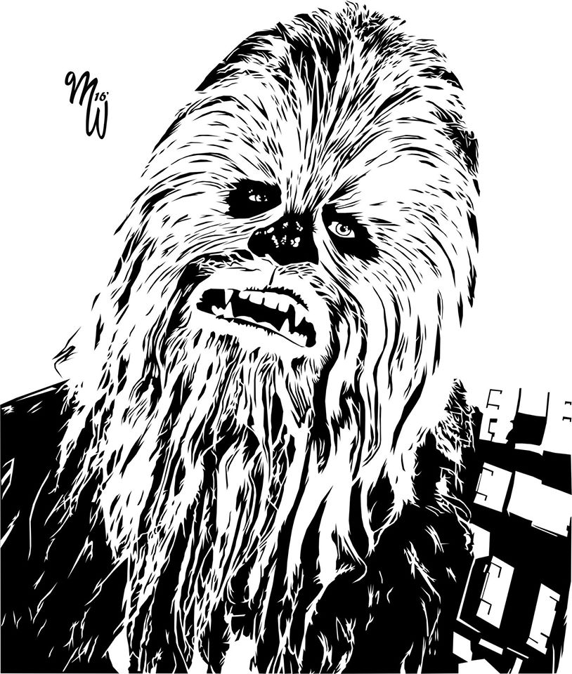 Chewbacca Vector at GetDrawings | Free download