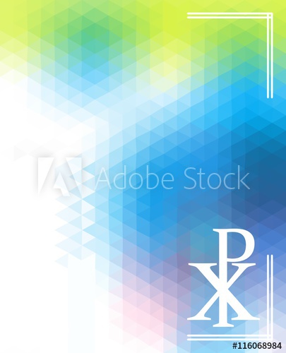 405x500 Symbol Of God Silhouette Against Triangular Background