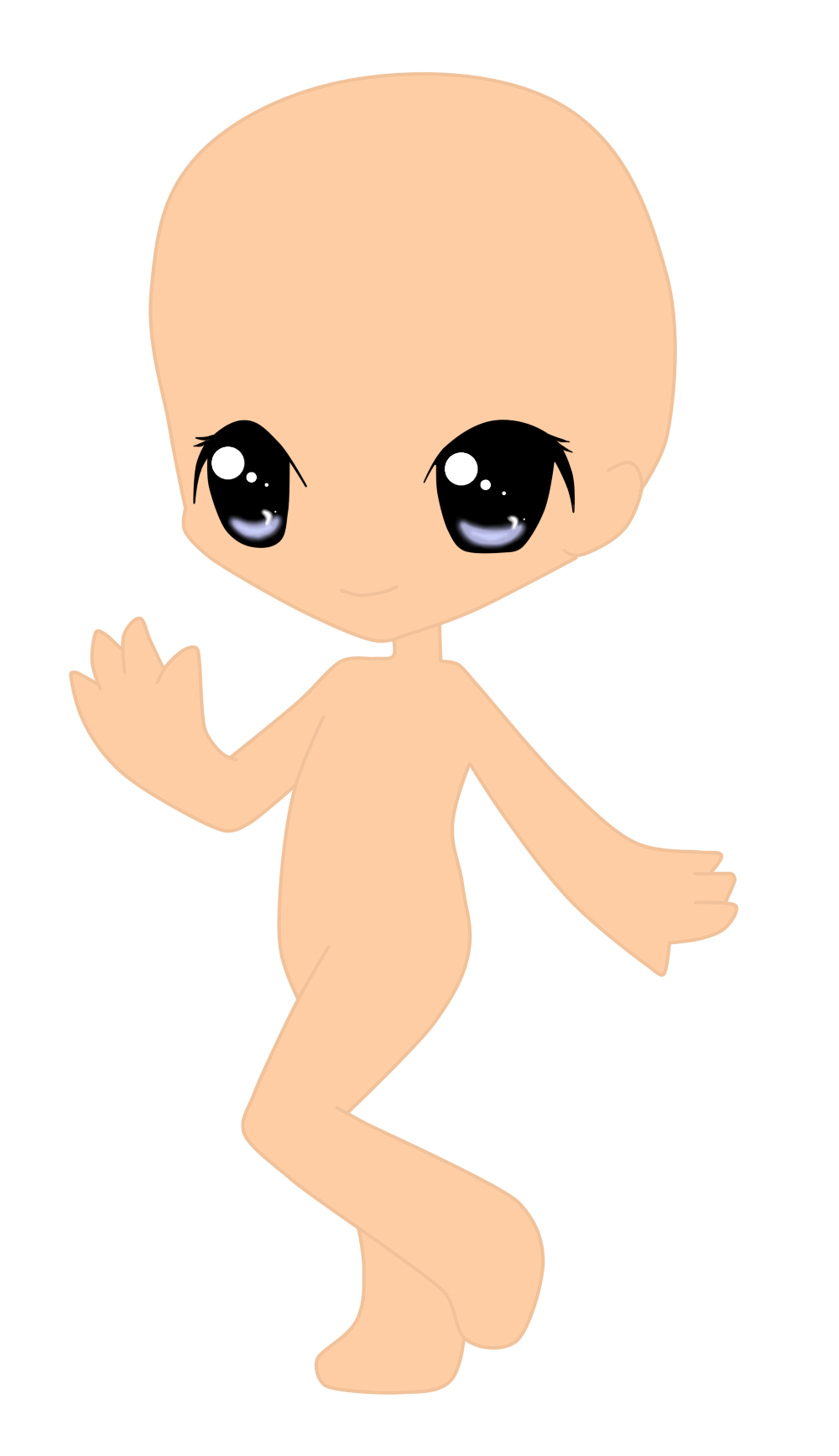 1000x1735 Collection Of Free Vector Anime Chibi. Download On Ubisafe