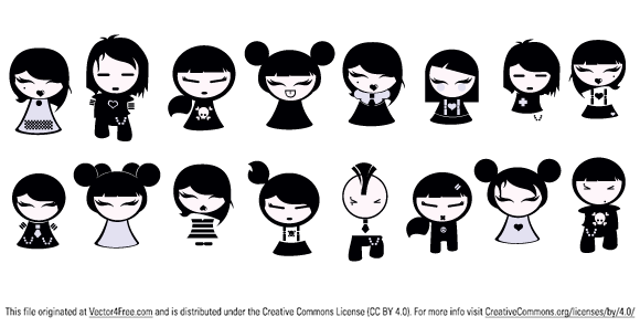 580x296 Free Chibi Emos Psd Files, Vectors Amp Graphics