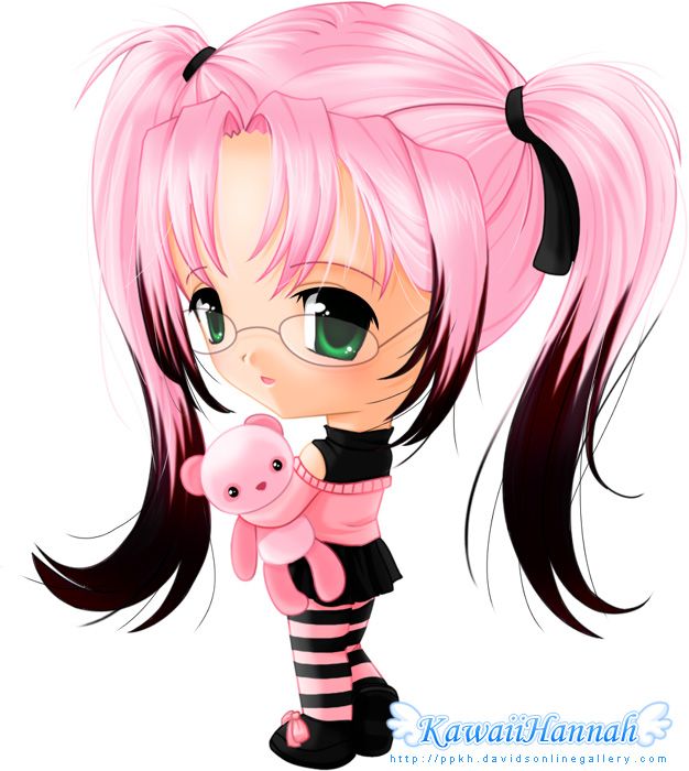 626x700 Vector Illustration Inspiration Cute Chibi Character Designs In