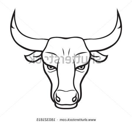 450x420 How To Draw Chicago Bulls Coloring Pages For Kids Stock Vector