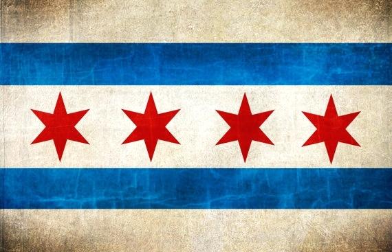 Chicago Flag Vector at GetDrawings | Free download