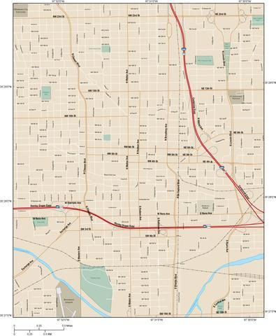 395x480 Chicago Vector Map