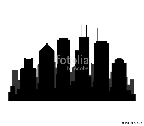 500x438 Chicago Skyline Stock Image And Royalty Free Vector Files On