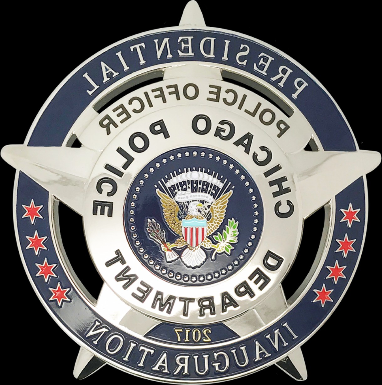 1219x1228 Daring Cop Badges Pictures Chicago Police Star Presidential