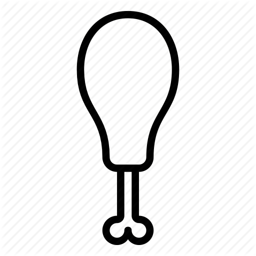 512x512 Meat Clipart Chicken Drumstick