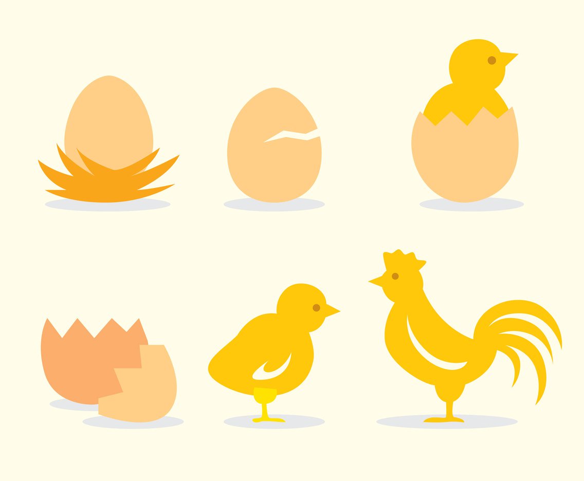 1136x936 Egg Nest Chicken Vector Vector Art Amp Graphics