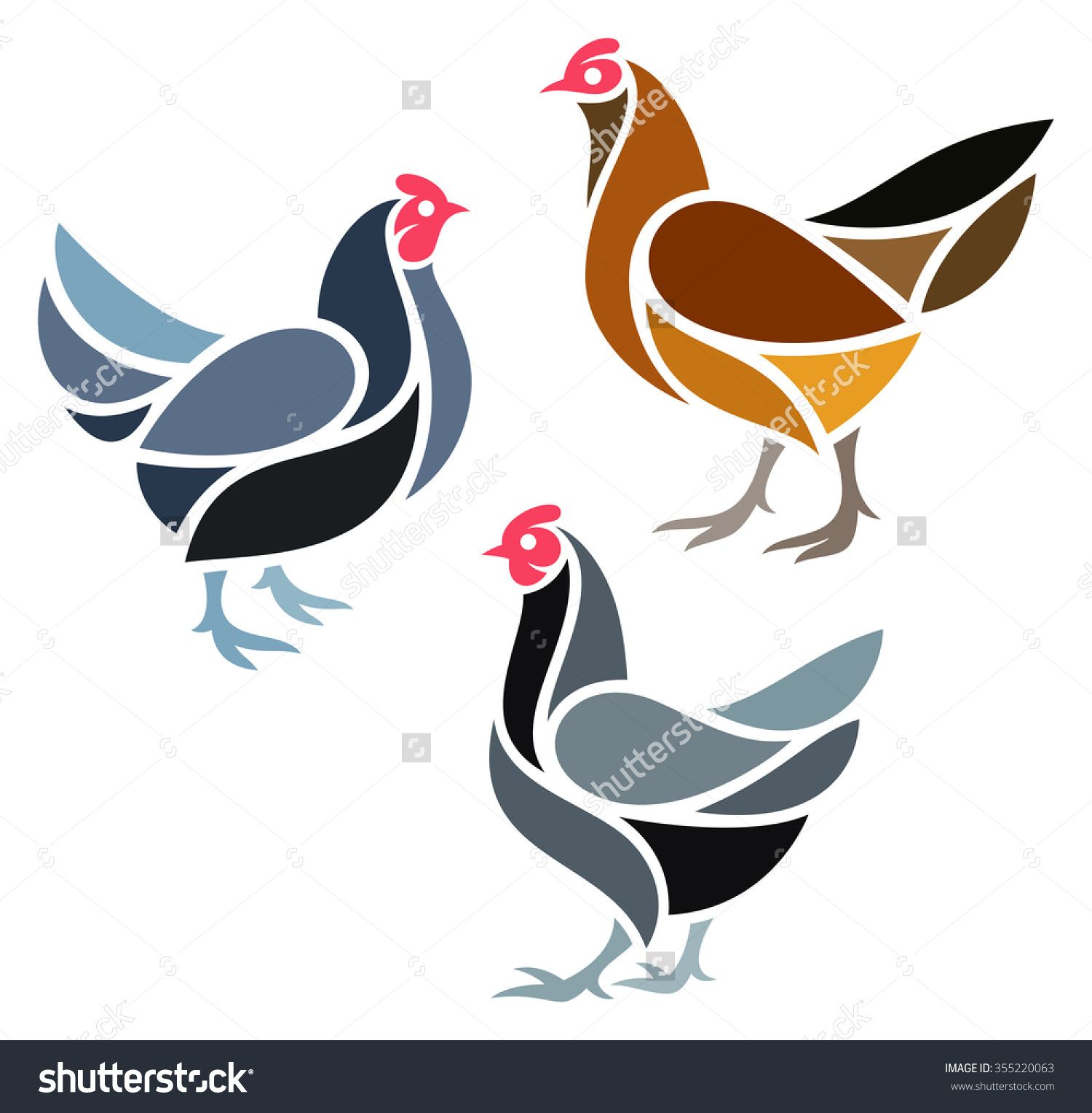1500x1528 Vector Chickens Inspiration Stenciling, Bird And