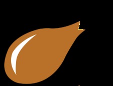 225x172 Chicken Leg Vector Free Vector 4vector