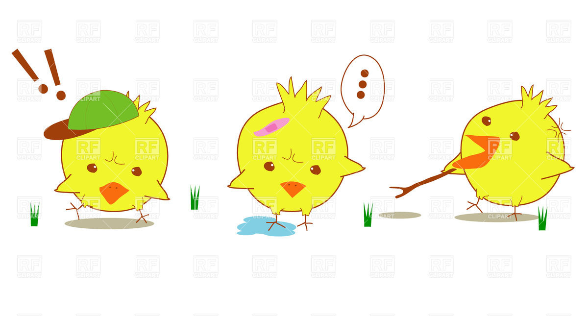 1200x645 Cute And Funny Cartoon Chicken Vector Image Vector Artwork Of