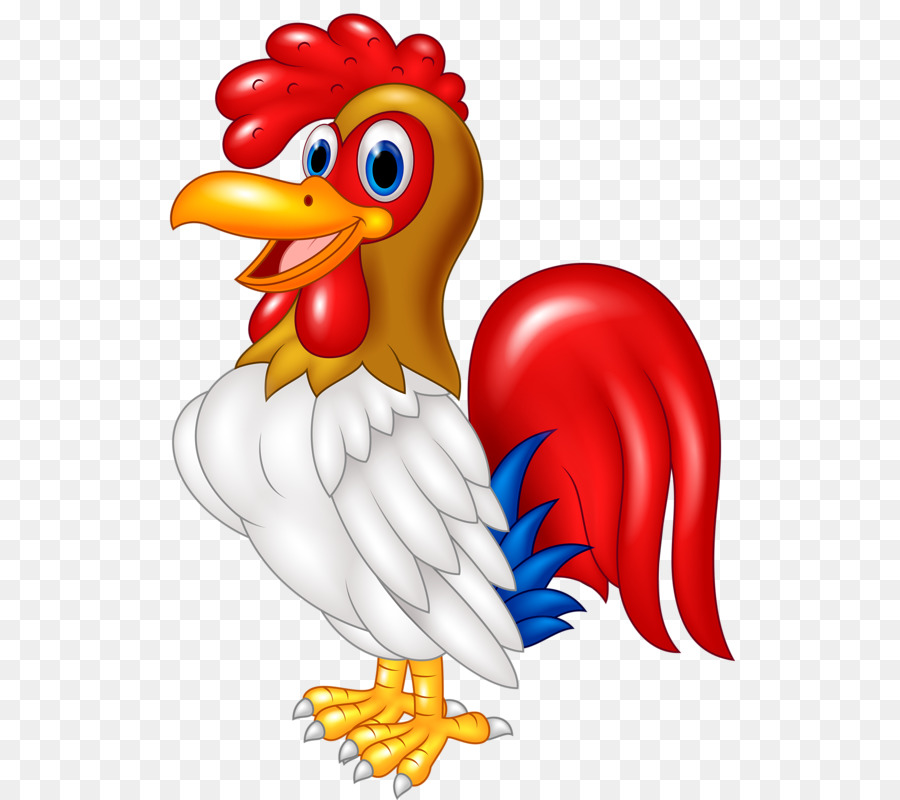 900x800 Chicken Rooster Caricature
