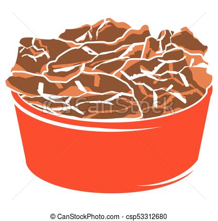 450x456 Colorful Pictogram Icon Chickenwings For The Creative Use In