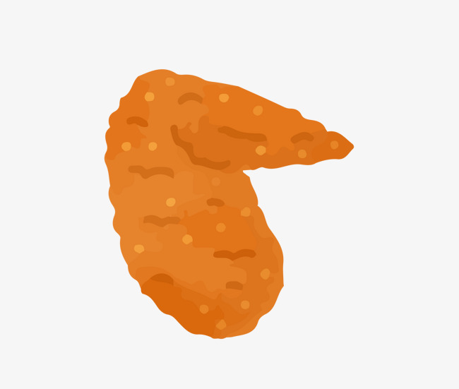 650x551 Hand Painted Chicken Wings Vector, Hand Vector, Chicken Vector