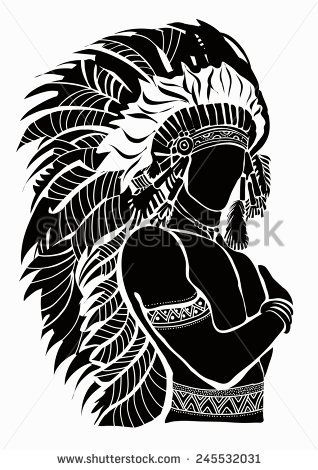 318x470 North American Indian Chief