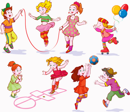 426x368 Free Vector Children Playing Free Vector Download (2,470 Free