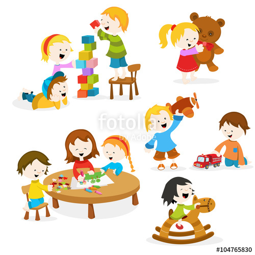 500x500 Kids Playing With Toys Stock Image And Royalty Free Vector Files