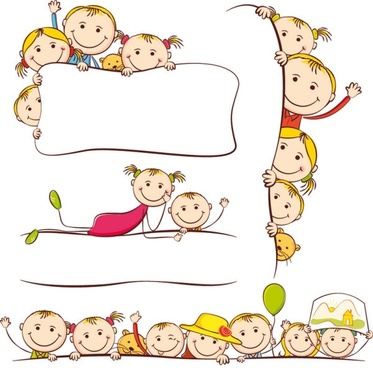 373x368 Vector Children Free Vector Download (1,122 Free Vector) For