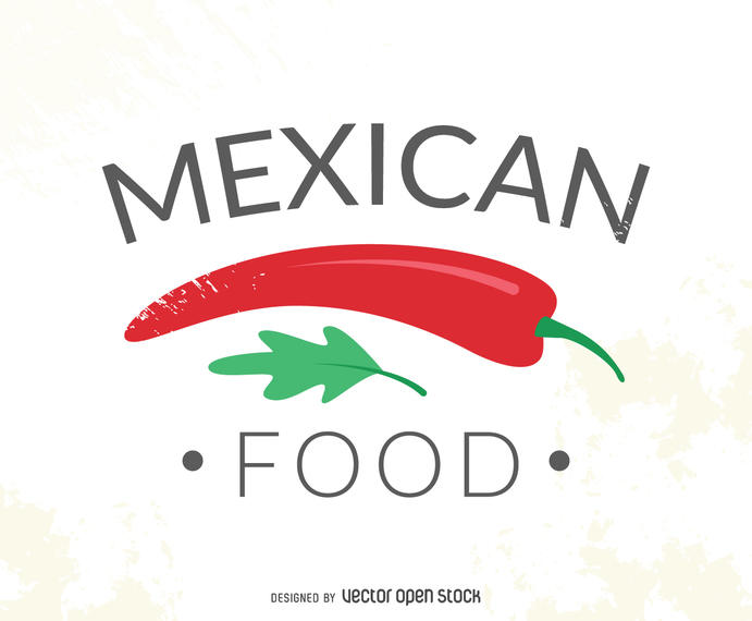 691x570 Mexican Food Logo With Chile Vector Download Exotic Logos