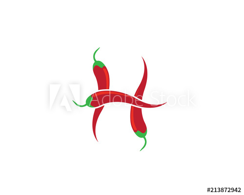 500x400 Chili Vector Icon