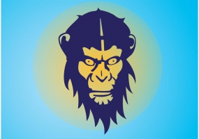 285x200 Chimpanzee Vector Free Vector Graphic Art Free Download (Found 19