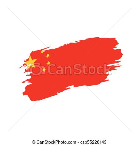 450x470 China Flag, Vector Illustration On A White Background Eps Vector