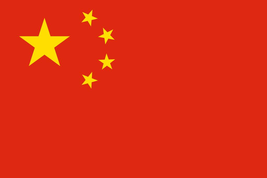 1024x682 China Flag Vector