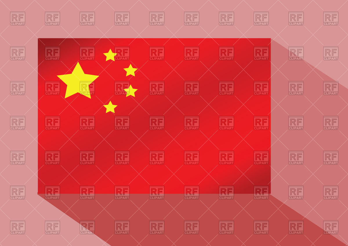 1200x848 China Flag Vector Image Vector Artwork Of Signs, Symbols, Maps