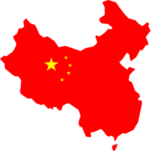 298x297 China Map Clip Art