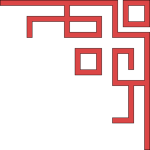 300x300 Oriental Border Clipart