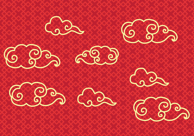 632x443 Free Chinese Cloud Vector Free Vector Download 354045 Cannypic